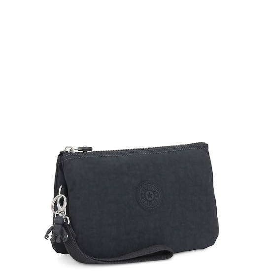 Kipling Creativity Extra Large Divat Wristlet Táska Sötétkék | HU 2062HA